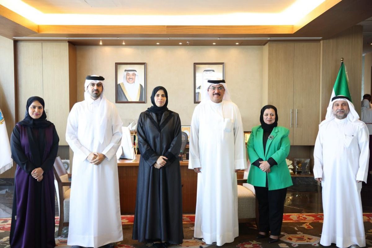 سعادة وزيرة التربية والتعليم تلتقي معالي وزير التربية الكويتي
