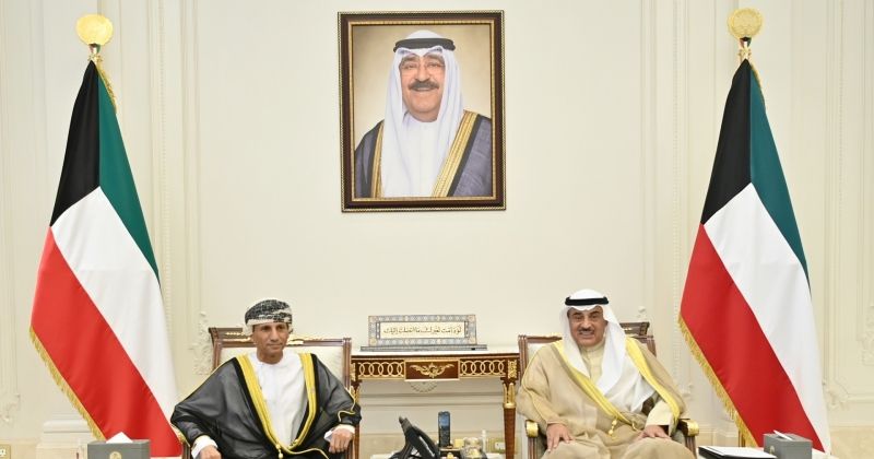 سمو ولي العهد يستقبل ممثل الأمين العام للأمم المتحدة في العراق