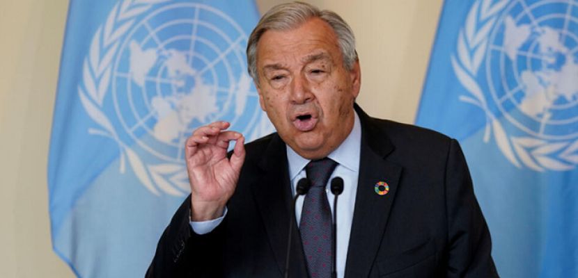 جوتيريش يدعو للتحقيق بمقتل فلسطينيين خلال توزيع مساعدات