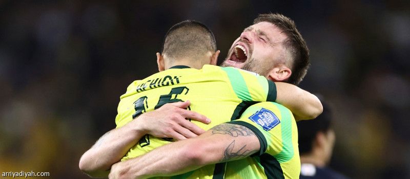 قاتل يضع أستراليا على أعتاب المونديال