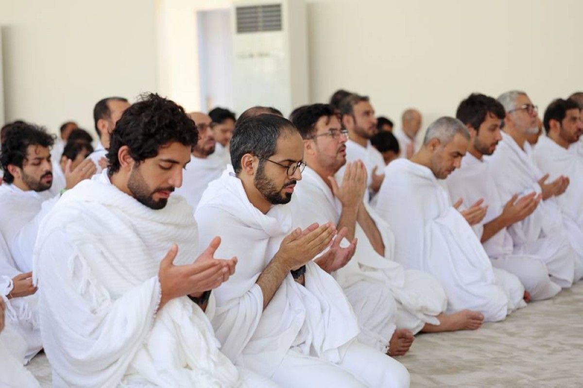 حجاج الإمارات يقفون على صعيد عرفات لأداء ركن الحج الأعظم