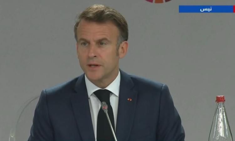 ماكرون: ضرورة تعزيز الجهود الدولية لمواجهة التغيرات المناخية