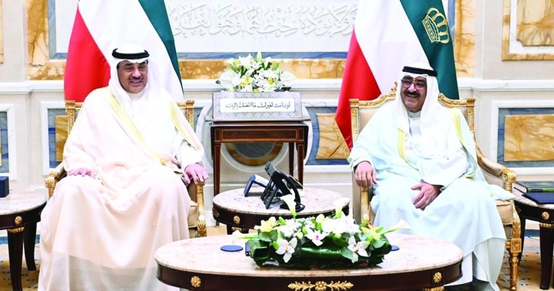 الأمير يستقبل ولي العهد ورئيس الوزراء