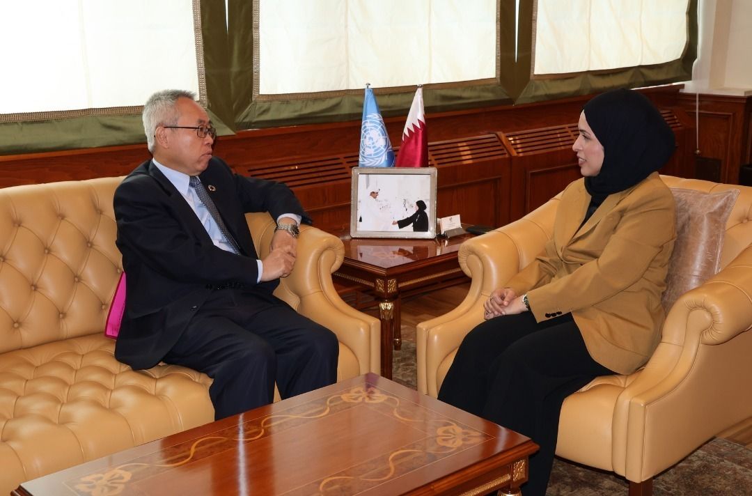 المندوب الدائم لدولة قطر لدى الأمم المتحدة تجتمع مع وكيل الأمين العام للشؤون الاقتصادية والاجتماعية