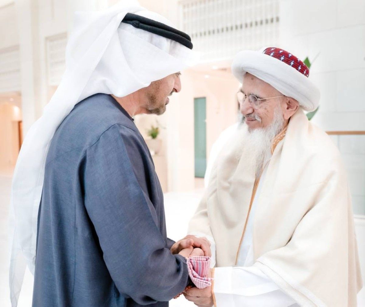 رئيس الدولة يستقبل سلطان طائفة البهرة