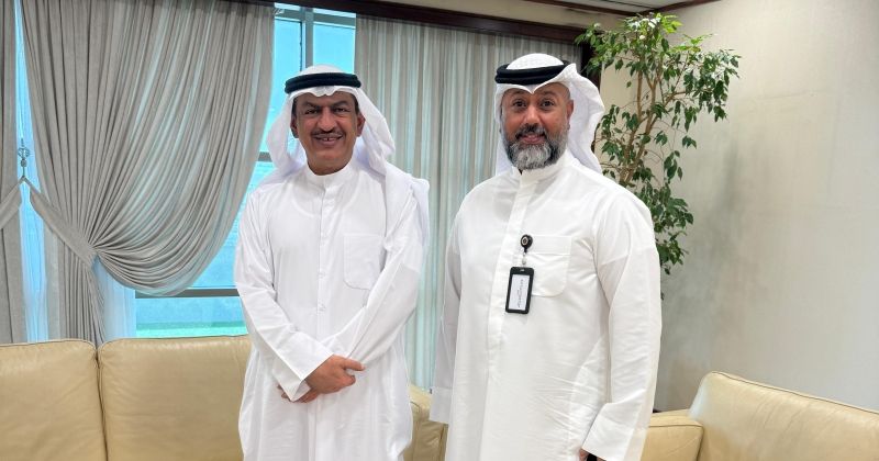 الحبشي يبحث مع مدير عام «المعلومات المدنية» بالتكليف تطوير خدمات فرع الهيئة بمحافظة الجهراء