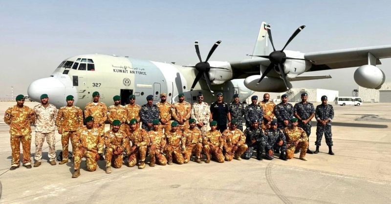 قوة من الجيش و«الداخلية» تغادر البلاد للمشاركة في مسابقة المحارب الدولية بالأردن