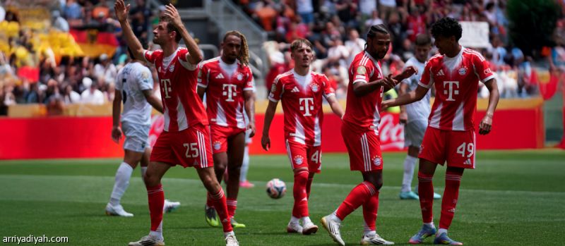 تجاوز رقم الهلال.. بايرن يكتسح أوكلاند بأكبر انتصار