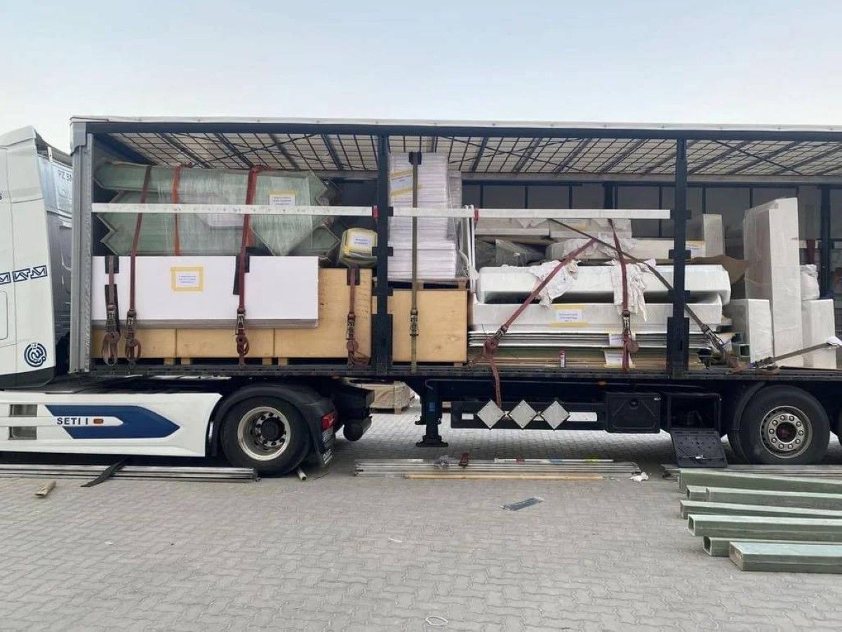 جمارك رأس الخيمة تطلق أول شحنة عبور بري بنظام التير نحو بولندا