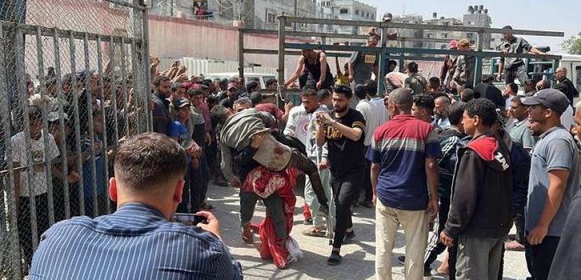 60 شهيدا و200 مصاب من منتظرى المساعدات برصاص الاحتلال فى خان يونس ورفح