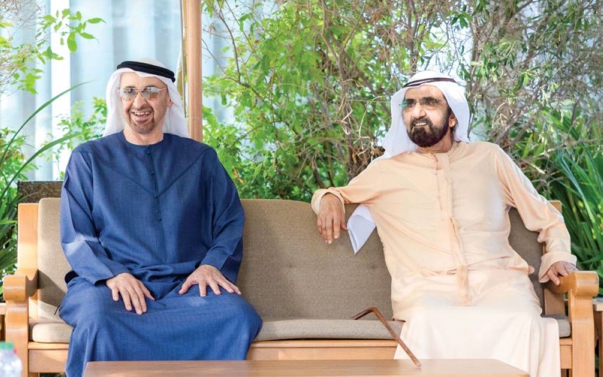 محمد بن زايد ومحمد بن راشد يبحثان مؤشرات الاقتصاد الوطني الإيجابية لتعزيز الازدهار