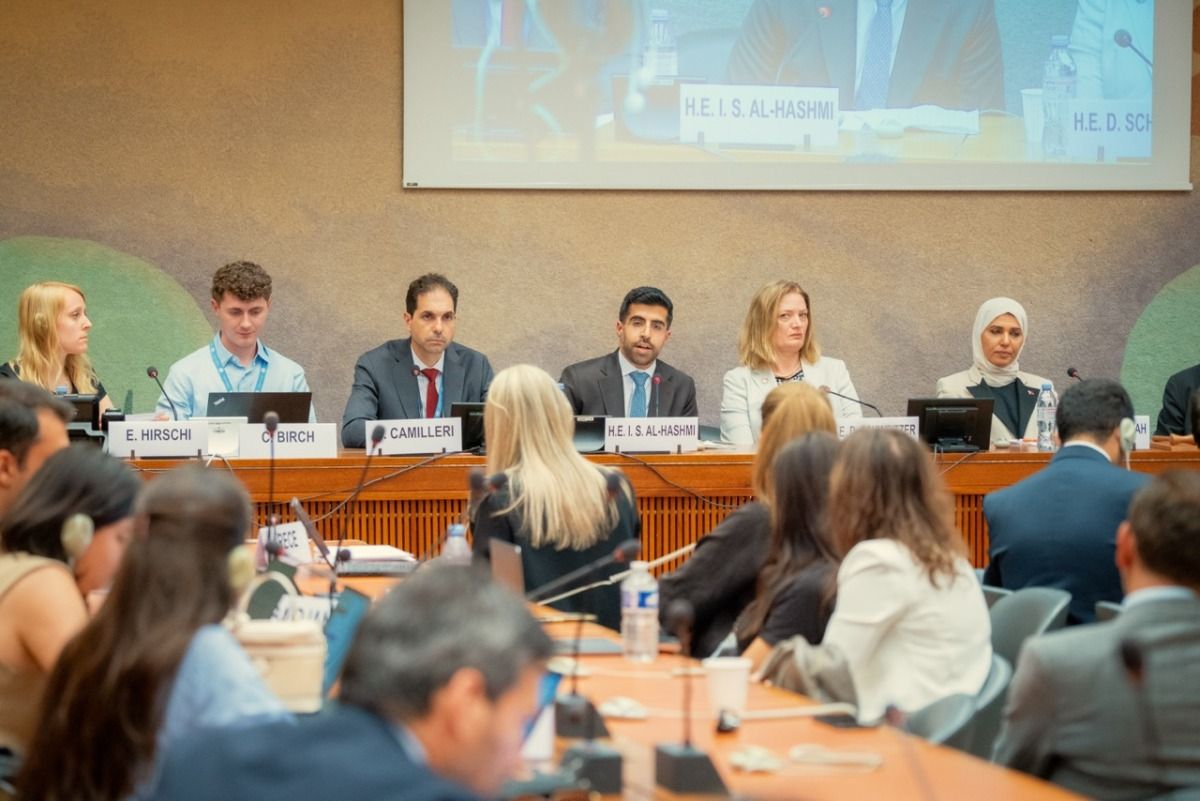 الوفد الدائم لدولة قطر بجنيف ينظم حدثا جانبيا حول دور الإعلام في تعزيز حقوق الإنسان