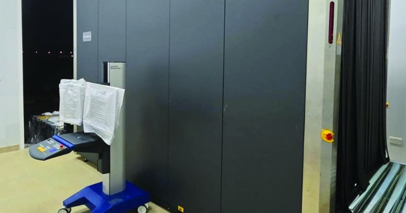 «الجمارك» تدشن جهازاً لفحص الباليتات في منفد النويصيب