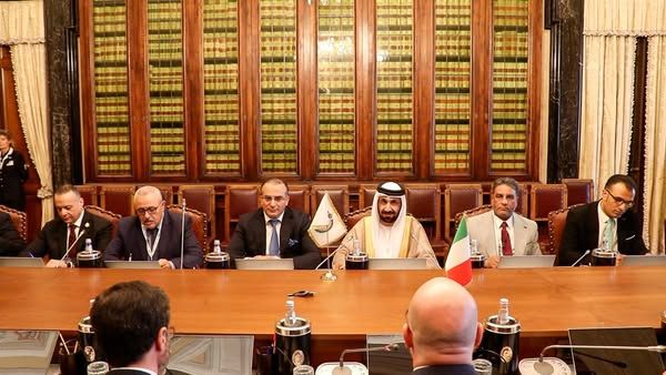 رئيس البرلمان العربي يطالب إيطاليا بالاعتراف بـ الدولةالفلسطينية