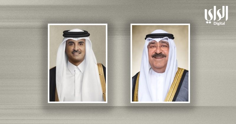 سمو الأمير يجري اتصالاً هاتفياً بالشيخ تميم: أمن واستقرار قطر جزء لا يتجزأ من أمن واستقرار الكويت