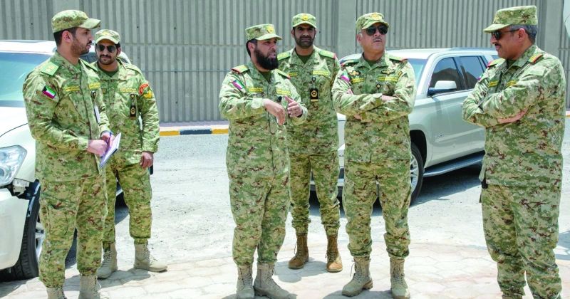 قائد الحماية والتعزيز يتفقّد «تأمين المستودعات الطبية»