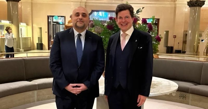 السفير محمد يعقوب حياتي مع رئيس البرلمان السويدي اندرياس نورلين