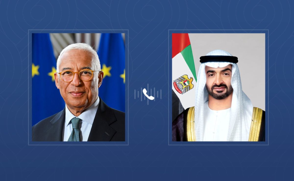 محمد بن زايد ورئيس المجلس الأوروبي يبحثان هاتفياً سبل تعزيز العلاقات بين الإمارات والاتحاد الأوروبي والتطورات الإقليمية