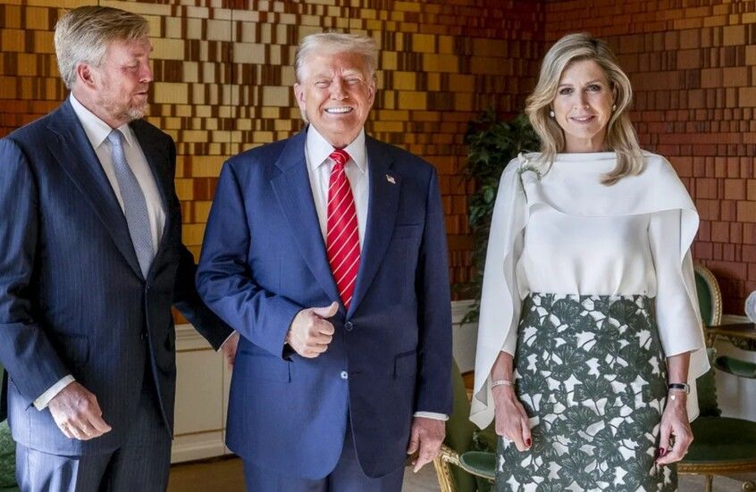 ملكة هولندا تثير الجدل بتقليدها ترامب