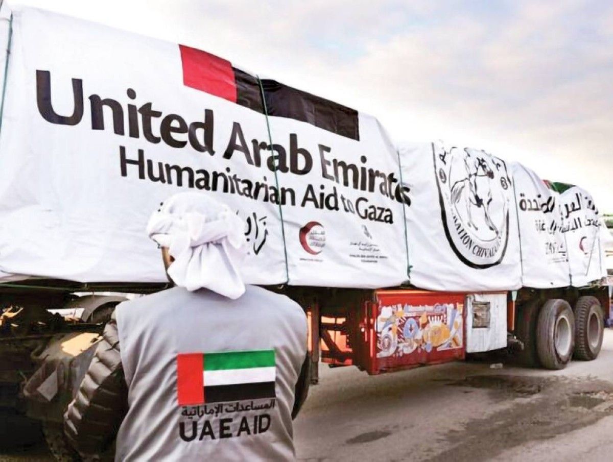 تنفيذاً لتوجيهات رئيس الدولة.. الإمارات تكمل 570 يوماً من العطاء الإنساني إلى غزة