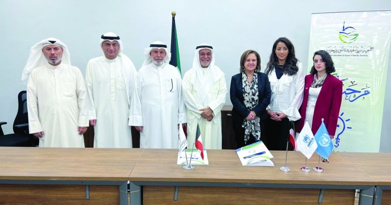 ربيعان والنوري بعد توقيع الاتفاقية