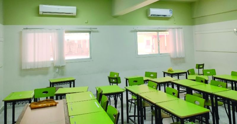 إغلاق التكييف في إحدى مدارس الفروانية