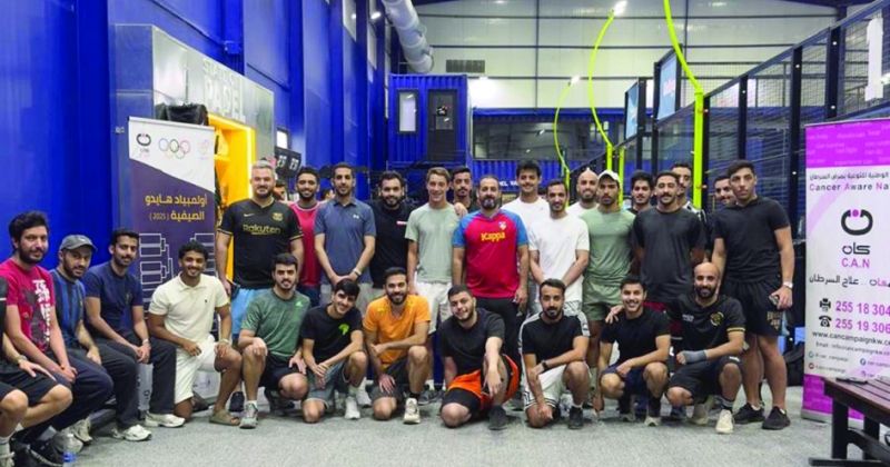 جانب من انطلاق المسابقة