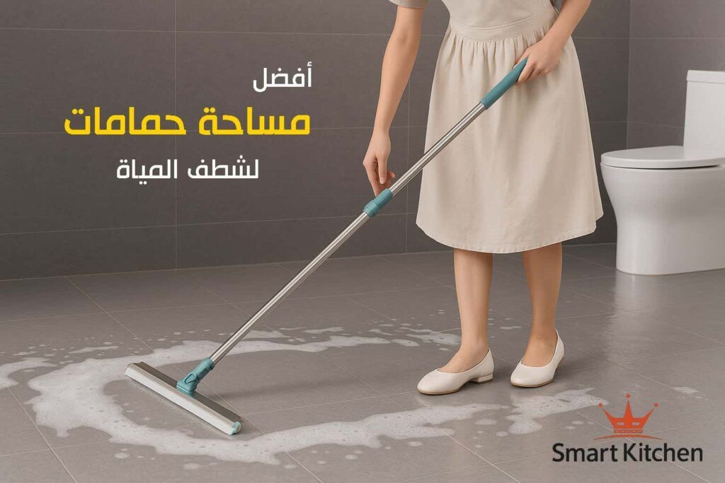ممسحة حمامات عصرية | السر وراء النظافة العميقة واللمعان المثالي لأرضياتك