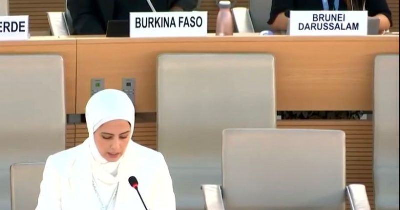 الملحق الدبلوماسي بوفد دولة الكويت لدى الأمم المتحدة في جنيف أسماء الحجي