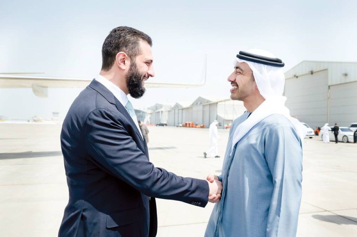رئيس الدولة: الإمارات تدعم الأشقاء في سوريا وتطلعاتهم نحو التنمية والاستقرار