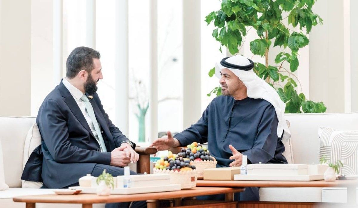 رئيس الدولة: الإمارات تدعم الأشقاء في سوريا وتطلعاتهم نحو التنمية والاستقرار