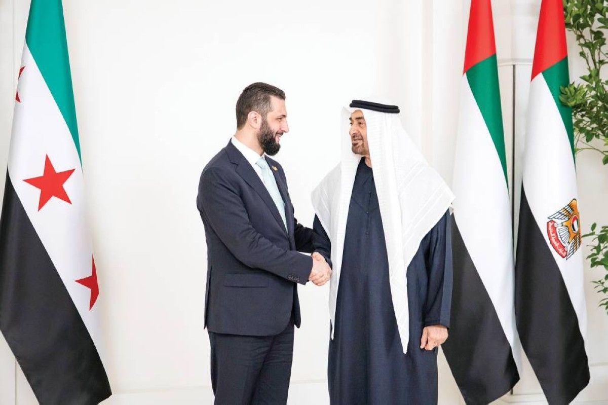 رئيس الدولة: الإمارات تدعم الأشقاء في سوريا وتطلعاتهم نحو التنمية والاستقرار