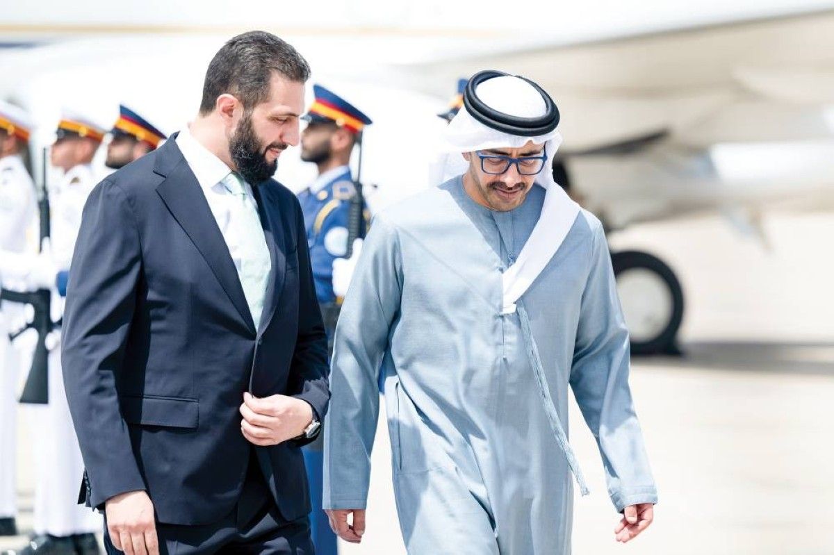 رئيس الدولة: الإمارات تدعم الأشقاء في سوريا وتطلعاتهم نحو التنمية والاستقرار