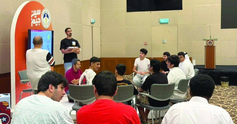 جانب من مسابقة «سين جيم»