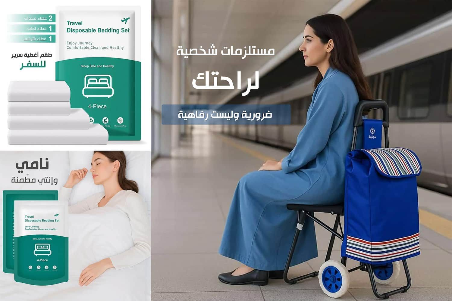 مستلزمات شخصية ذكية ترافقك في تنقلاتك | راحة ونظافة في كل خطوة