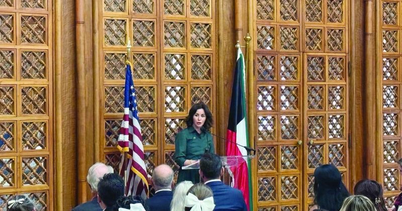 الزين الصباح تتحدّث في الحفل