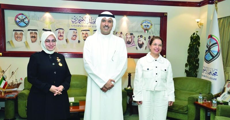 مبادرة «حديقة الصداقة» تجمع محافظة الأحمدي والسفارة التركية