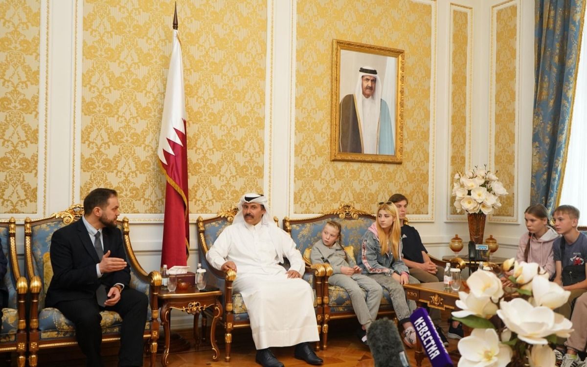 قطر تعلن عن نجاح وساطتها في لم شمل دفعة جديدة من الأطفال الأوكرانيين والروس مع عائلاتهم