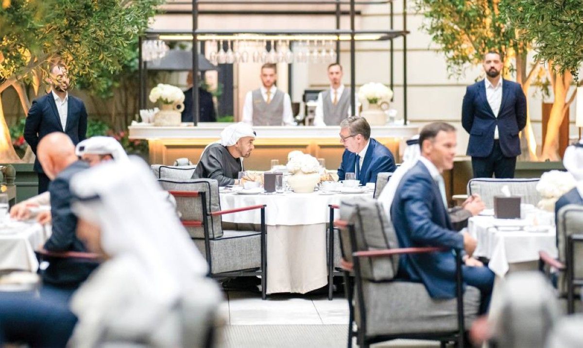 رئيس الدولة: الإمارات حريصة على ترسيخ أسس السلام والاستقرار في منطقة البلقان