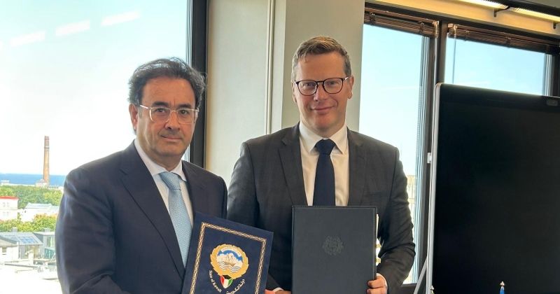 الكويت وإستونيا توقعان مذكرة تفاهم بشأن إقامة مشاورات سياسية ثنائية