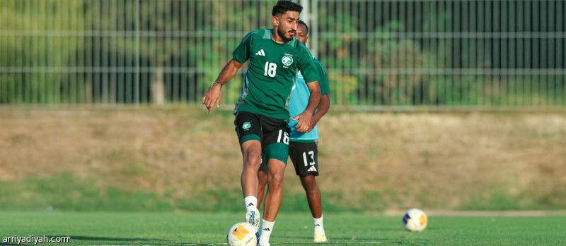 قبل مواجهة أوزبكستان.. الأخضر الأولمبي يستعد بمناورة