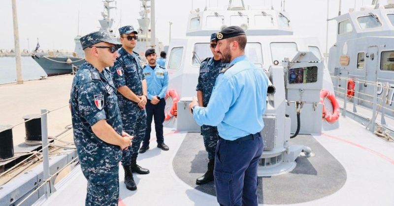 اختتام تمرين (KWT-EGY-2) بين القوات البحرية الكويتية والمصرية