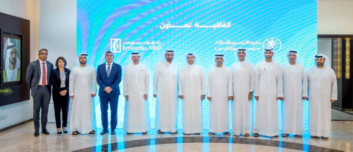 شراكة بين «أراضي دبي» و«الإمارات دبي الوطني» لتقديم حلول مالية مبتكرة للمتعاملين