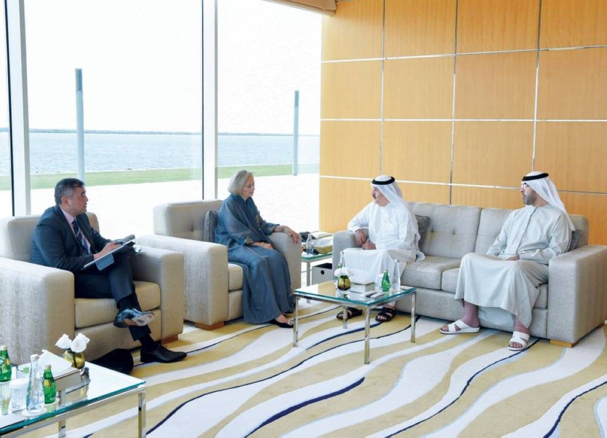 حاكم أم القيوين يؤكد عمق العلاقات الثنائية بين الإمارات والولايات المتحدة الأمريكية