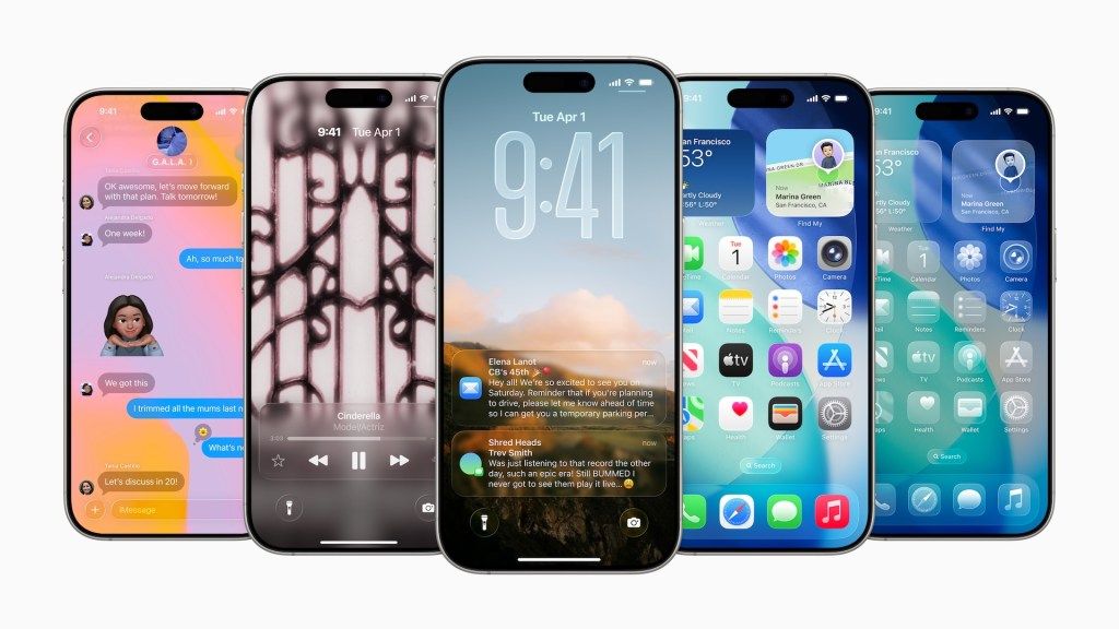 “أبل” تطلق النسخة التجريبية من نظام “iOS26” مع عودة الملخصات الذكية