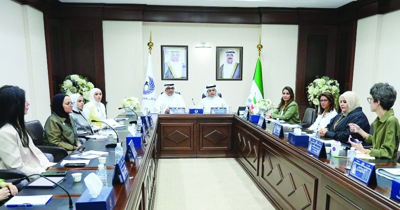 من الاجتماع بين مسؤولي «نزاهة» وممثلي «التحريات المالية»