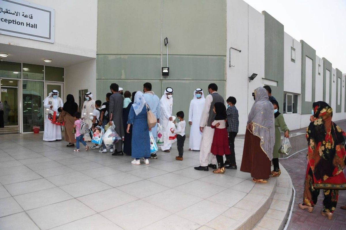 17.6 ألف أفغاني استضافتهم الإمارات قبل مغادرتهم إلى وجهاتهم النهائية