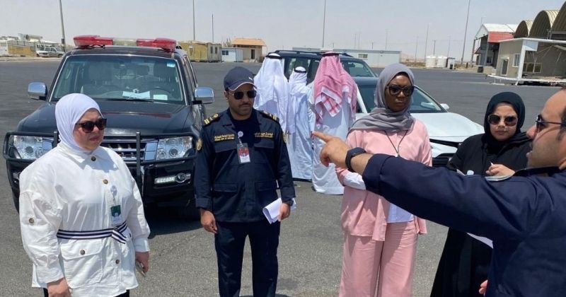 القلاف تفقدت سير العمل الجمركي في «العبدلي»