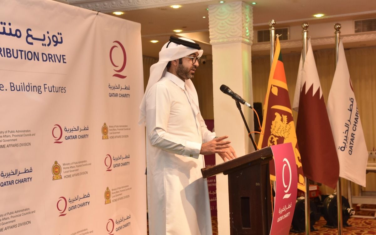 "قطر الخيرية" تدشن مشروعا لتوزيع مساعدات إغاثية وتنموية في سريلانكا