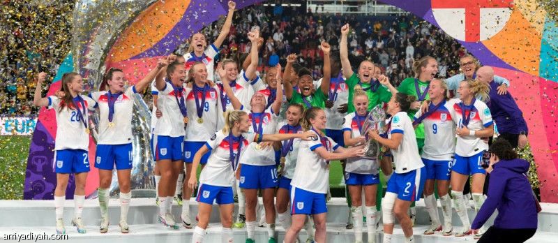 الثانية تواليا.. سيدات إنجلترا أبطال أوروبا